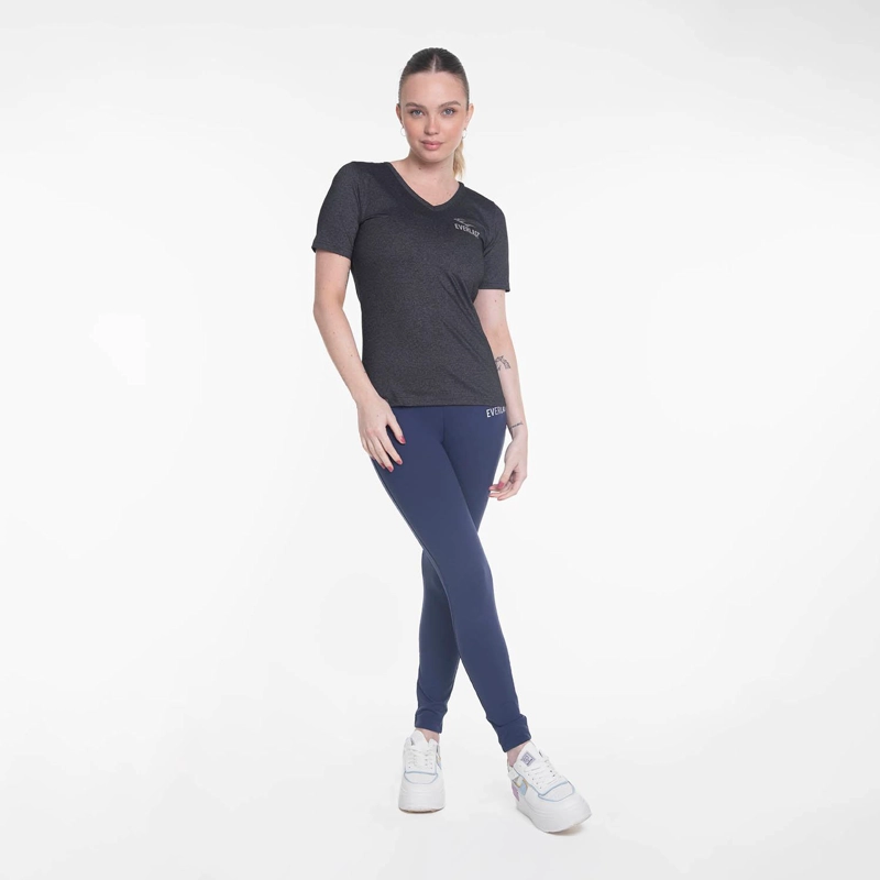 POLERA M/C BASIC TITANIO EVERLAST - 4