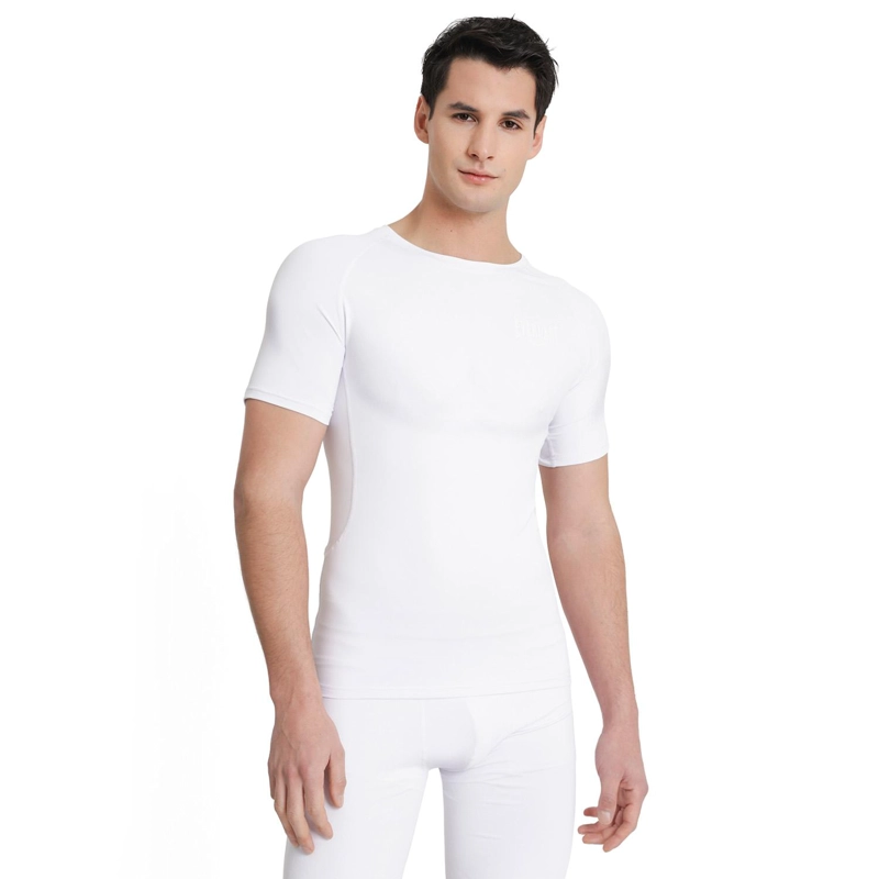 POLERA DE COMPRESION MANGA CORTA BLANCO EVERLAST - BLANCO - L - 1