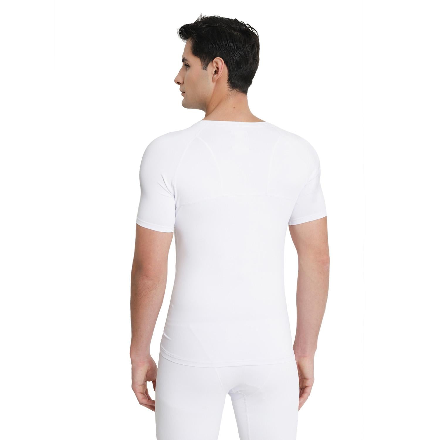 POLERA DE COMPRESION MANGA CORTA BLANCO EVERLAST - BLANCO - L - 2