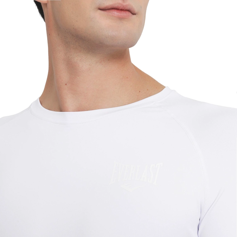 POLERA DE COMPRESION MANGA CORTA BLANCO EVERLAST - BLANCO - L - 3