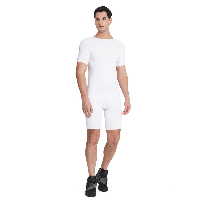 POLERA DE COMPRESION MANGA CORTA BLANCO EVERLAST - BLANCO - L - 4