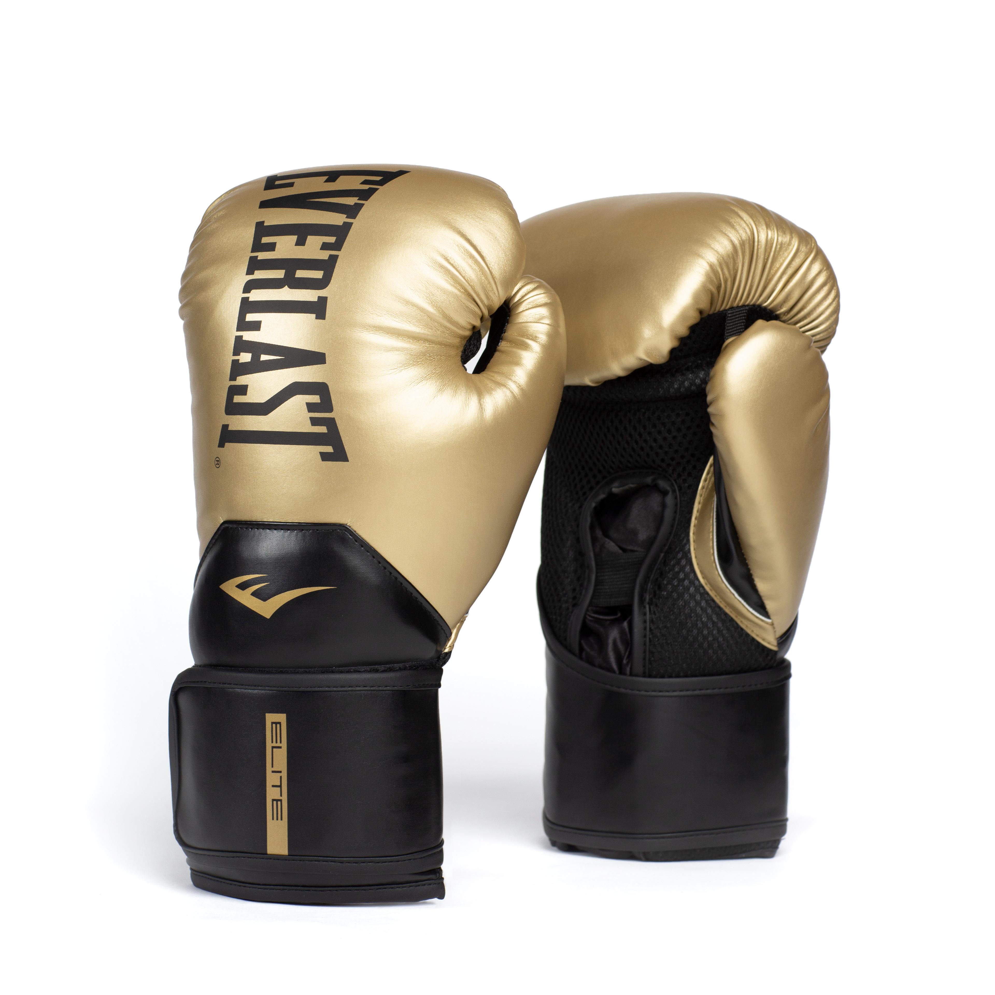 GUANTE BOX EVERLAST ELITE 2 DORADO/NEGRO - 16 ONZAS - 1