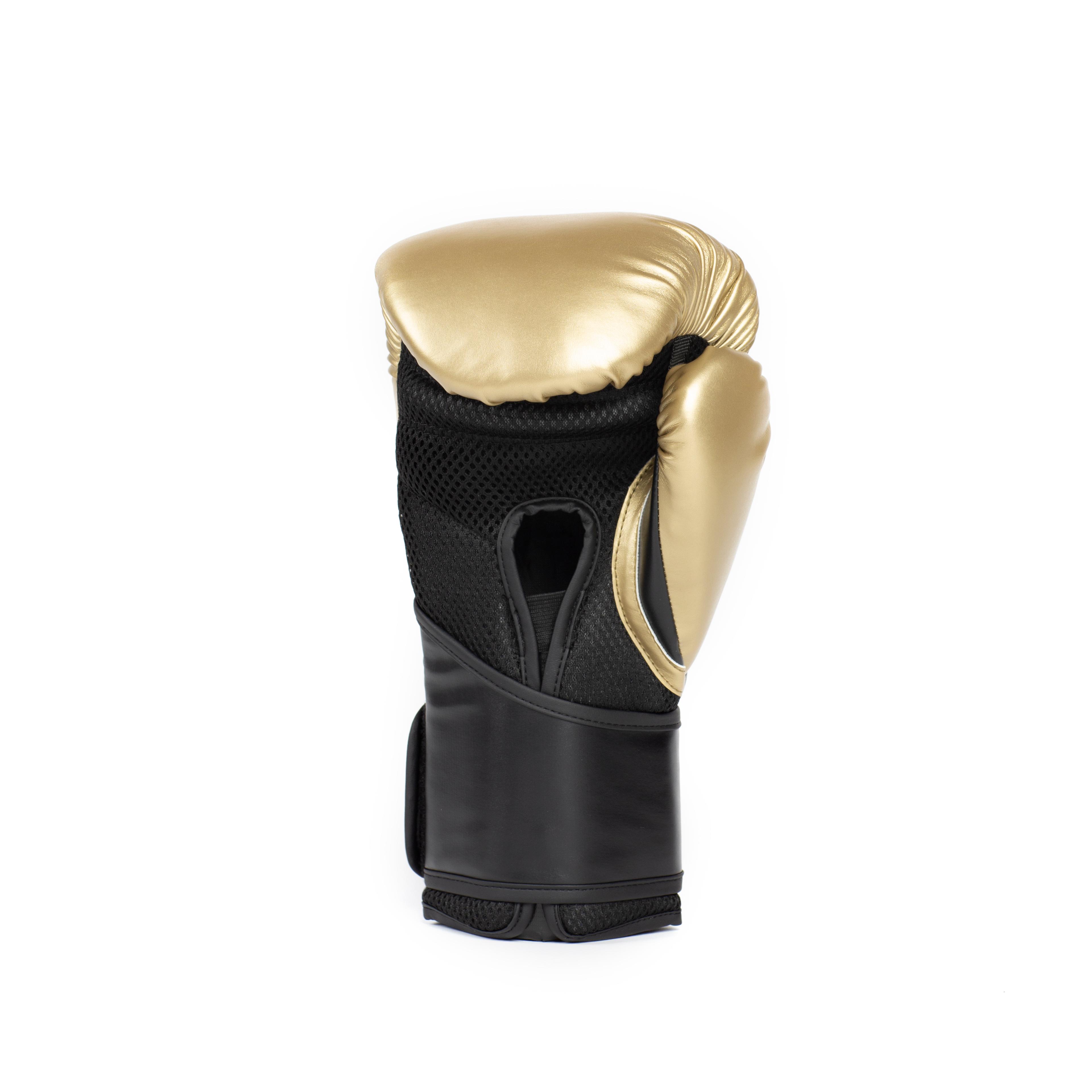 GUANTE BOX EVERLAST ELITE 2 DORADO/NEGRO - 16 ONZAS - 3
