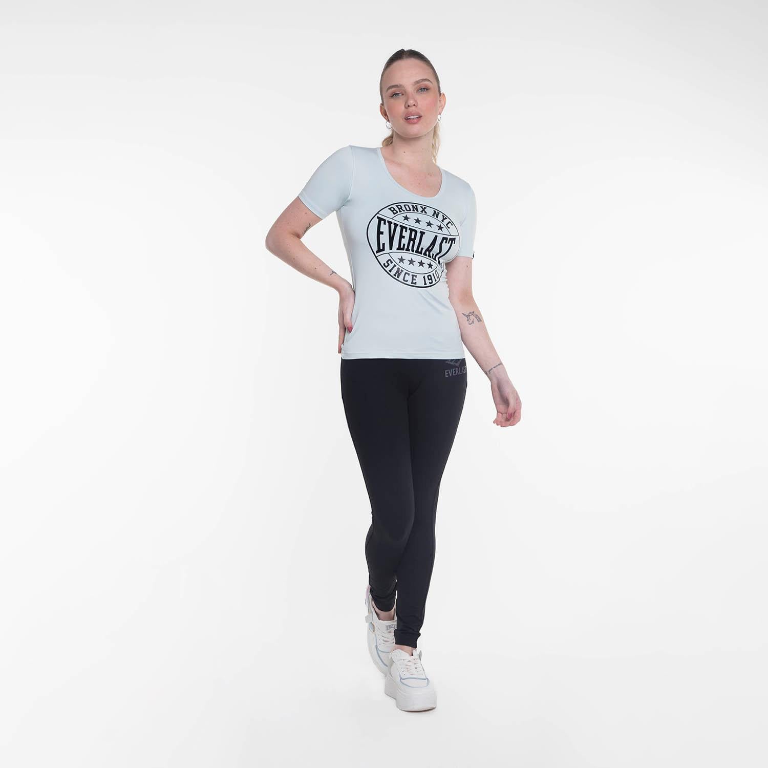 POLERA M/C BASIC TWO MENTA EVERLAST - 4