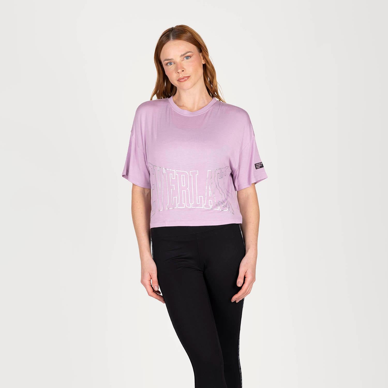 POLERA M/C BACK UP LILA EVERLAST - 1