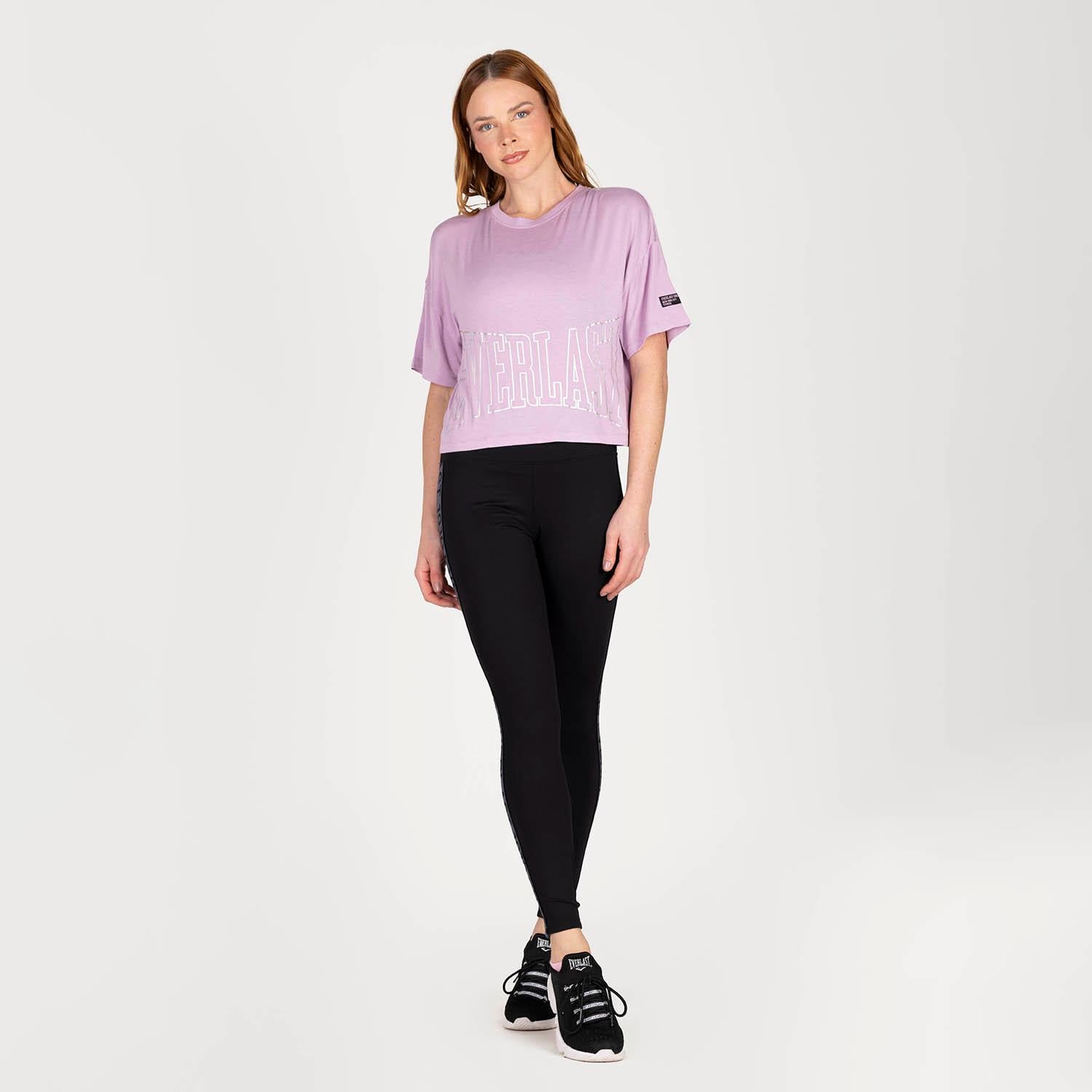 POLERA M/C BACK UP LILA EVERLAST - 4