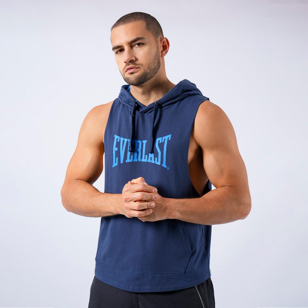 EVERLAST POLERA CUT-GRIS MELANGE-S