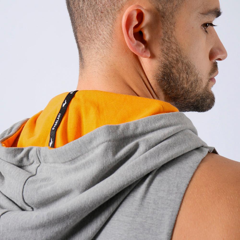POLERA CUT-GRIS MELANGE-S - 3