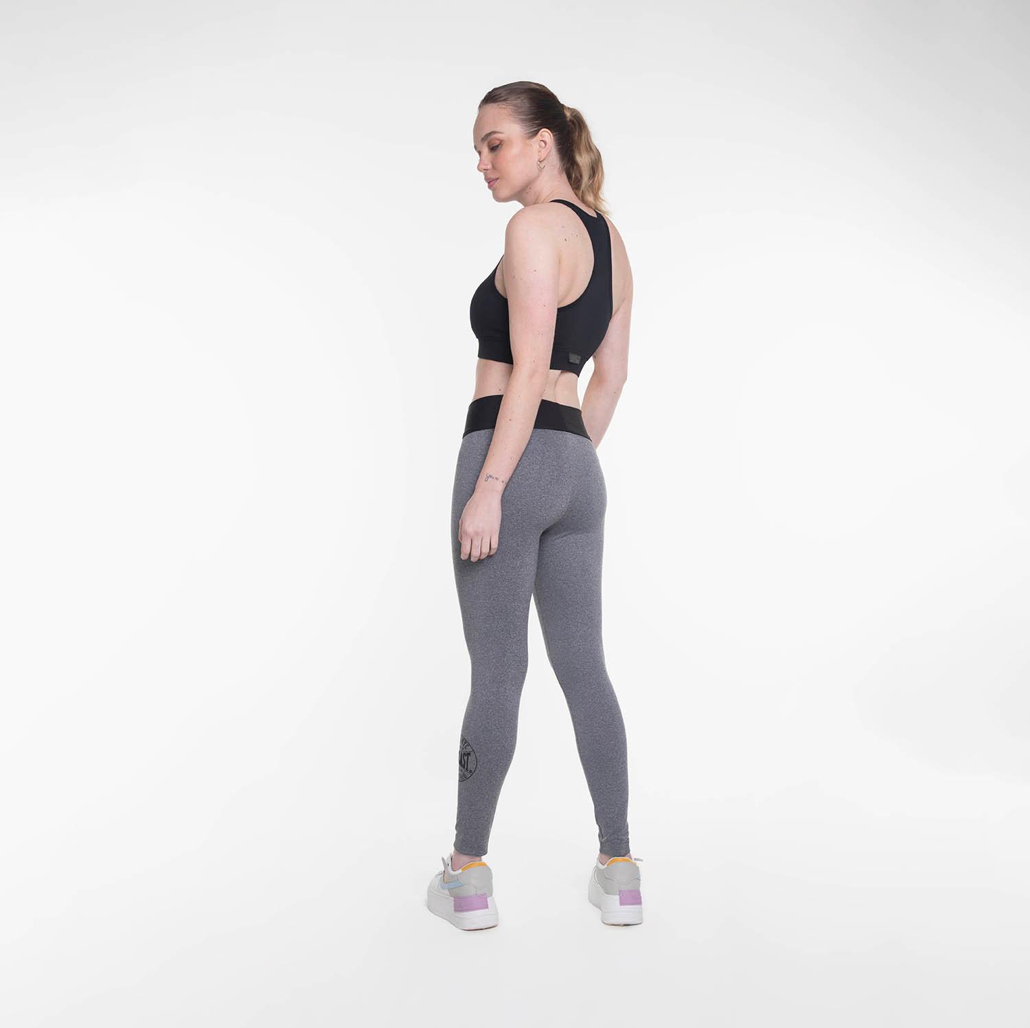 LEGGING LONG BAND BASIC TWO CHARCOAL EVERLAST - 2