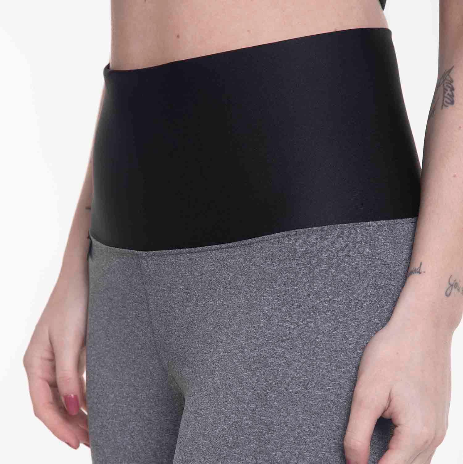 LEGGING LONG BAND BASIC TWO CHARCOAL EVERLAST - 3