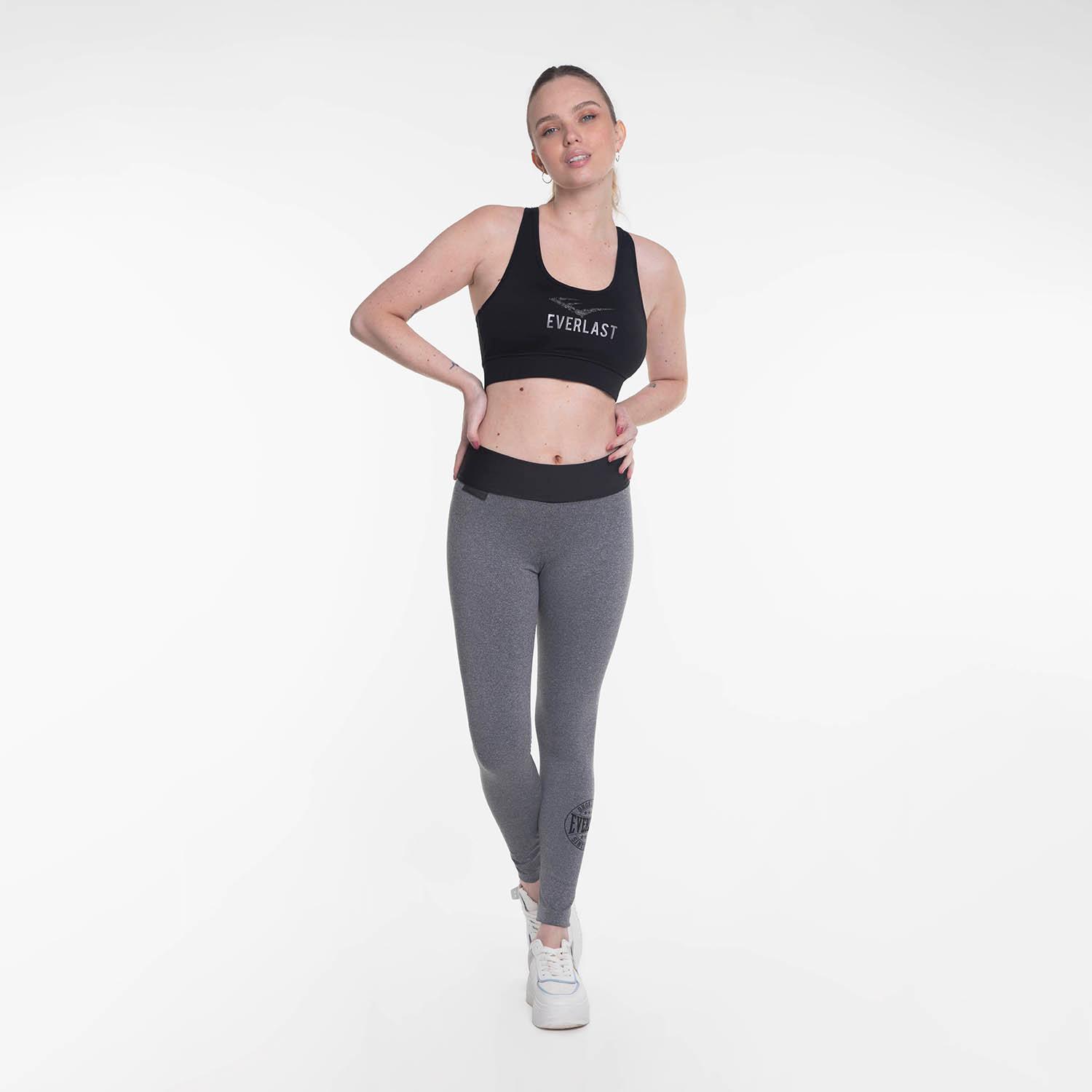 LEGGING LONG BAND BASIC TWO CHARCOAL EVERLAST - 6