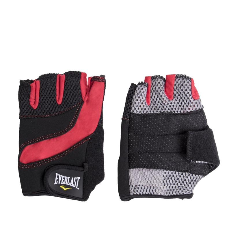 GUANTE TRECK ALPINO NEGRO-ROJO EVERLAST - 1