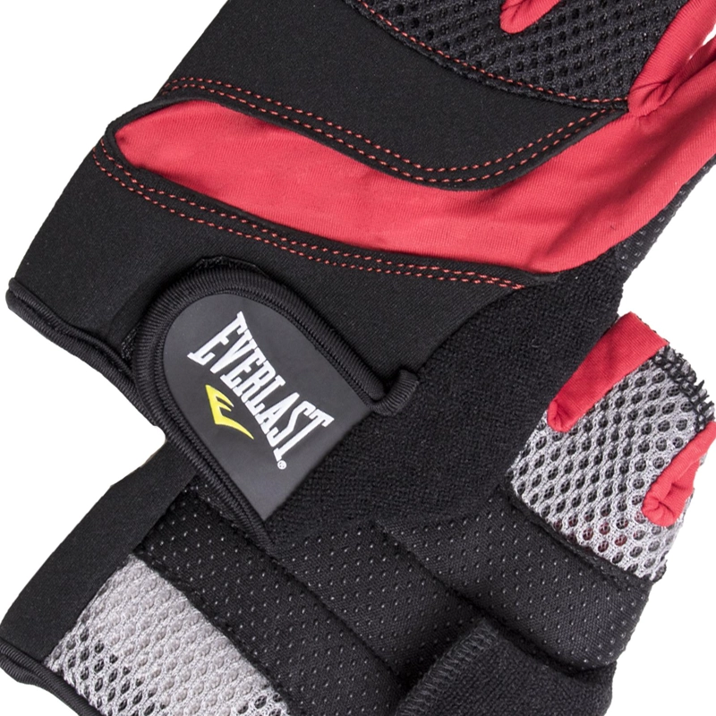 GUANTE TRECK ALPINO NEGRO-ROJO EVERLAST - 3
