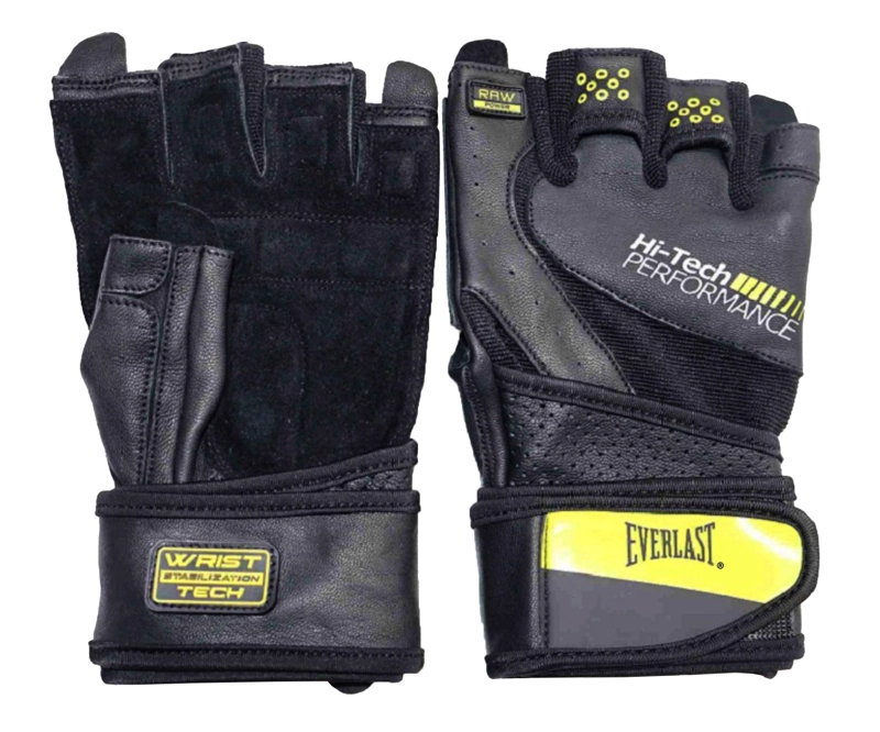 GUANTE FITNESS EVE PRO2 HOMBRE NE/AM - XL - 1