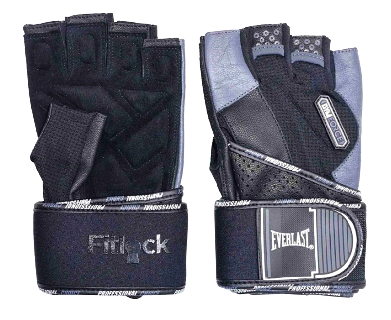 GUANTE FITNESS EVE PRO HOMBRE NE/GR - XL - 1