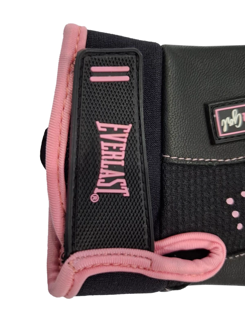 GUANTE FITNESS EVE PLUS MUJER NE/RS - S - 5