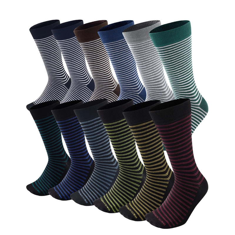 PACK DE 12 CALCETINES ALGODÓN HOMBRE COLORES SURTIDOS - 1