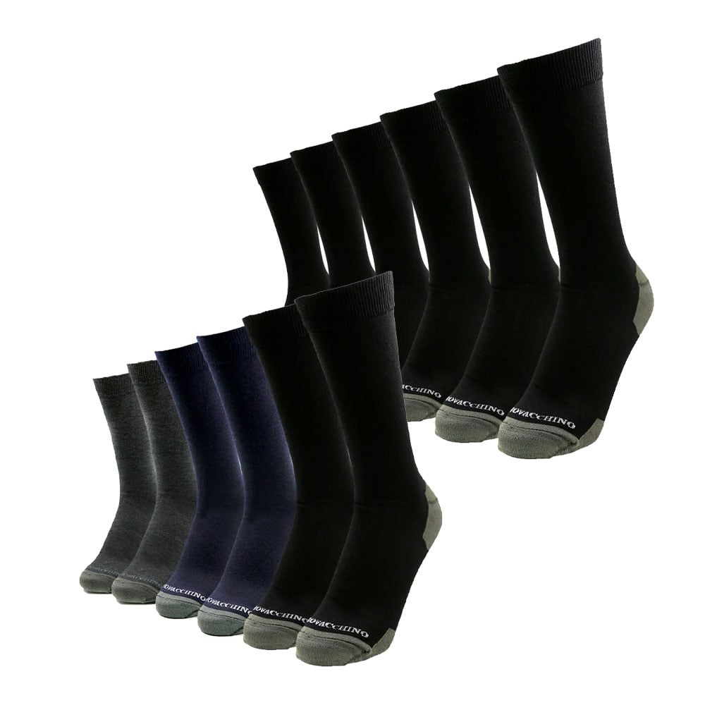 CALCETINES BAMBÚ CON FIBRA DE COBRE HOMBRE PACK 12 - 1