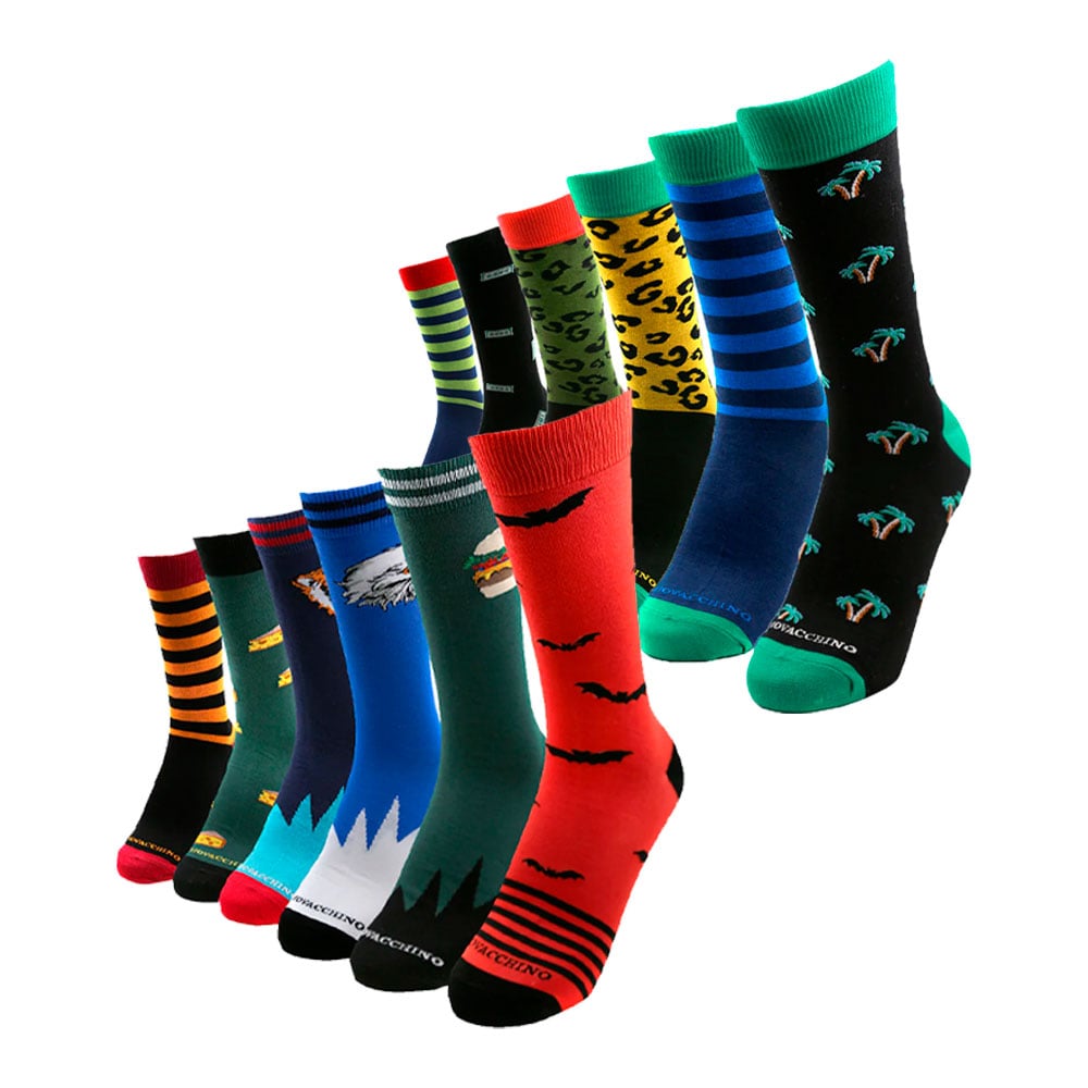 CALCETINES ALGODÓN HOMBRE PACK 12 - 1