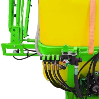 FUMIGADOR PULVERIZADOR HIDRAULICO 800 LITROS 26 ASPERSORES - 1