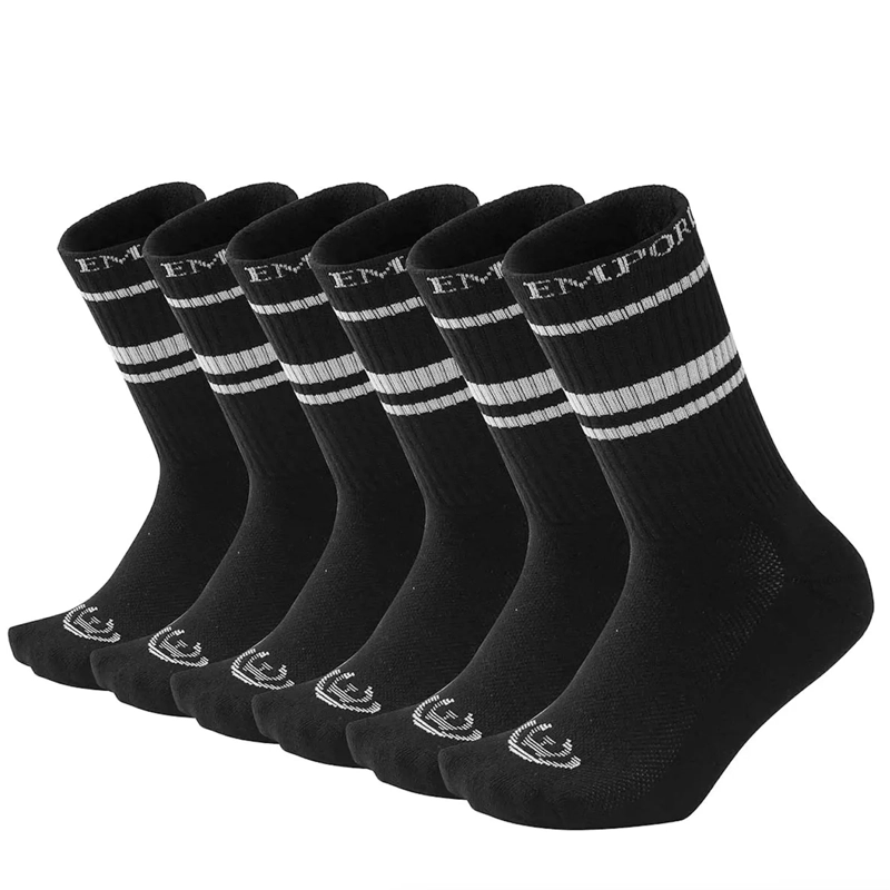PACK DE 6 CALCETINES LARGOS DEPORTIVOS HOMBRE GIOVACCHINO - 1
