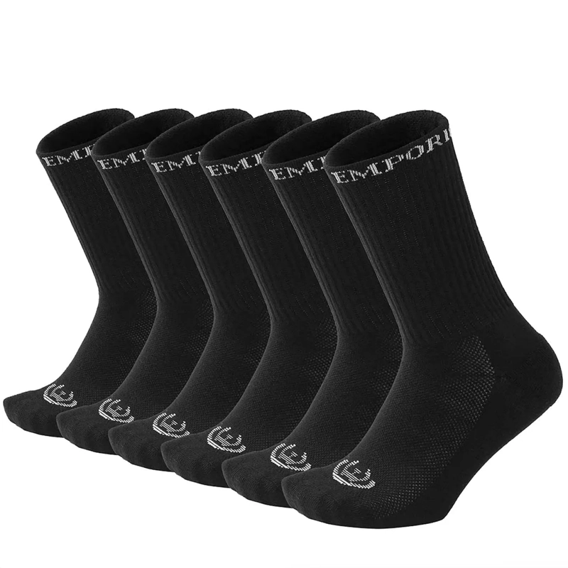 PACK DE 6 CALCETINES LARGOS DEPORTIVOS HOMBRE GIOVACCHINO - 1