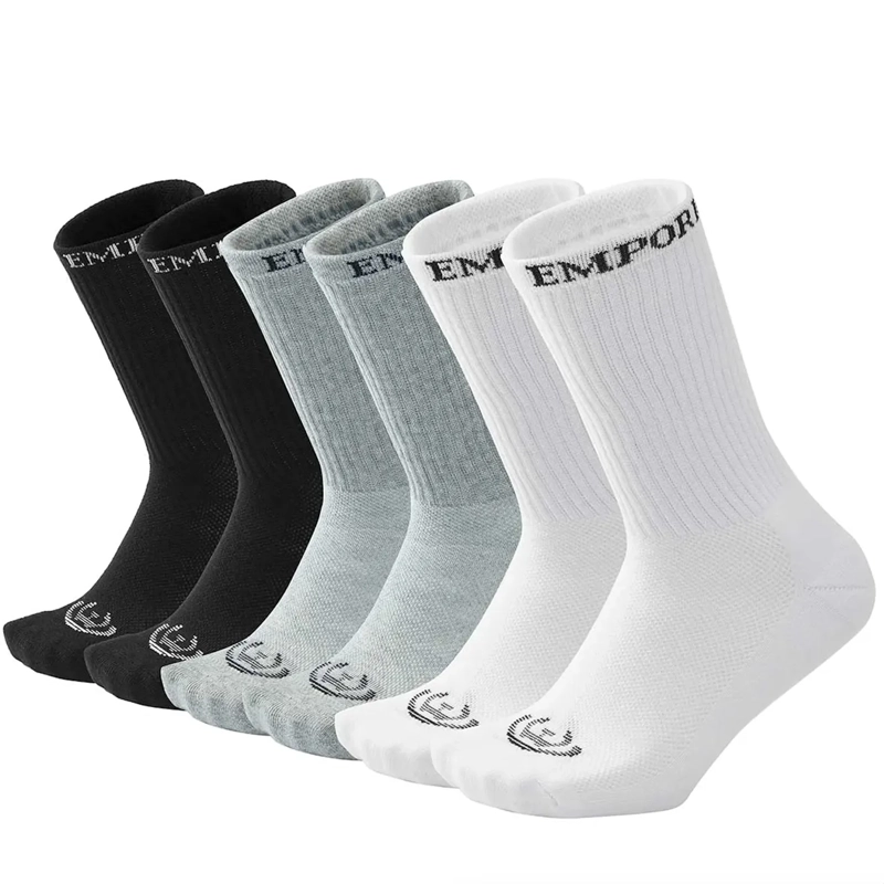 PACK DE 6 CALCETINES LARGOS DEPORTIVOS HOMBRE GIOVACCHINO - 1