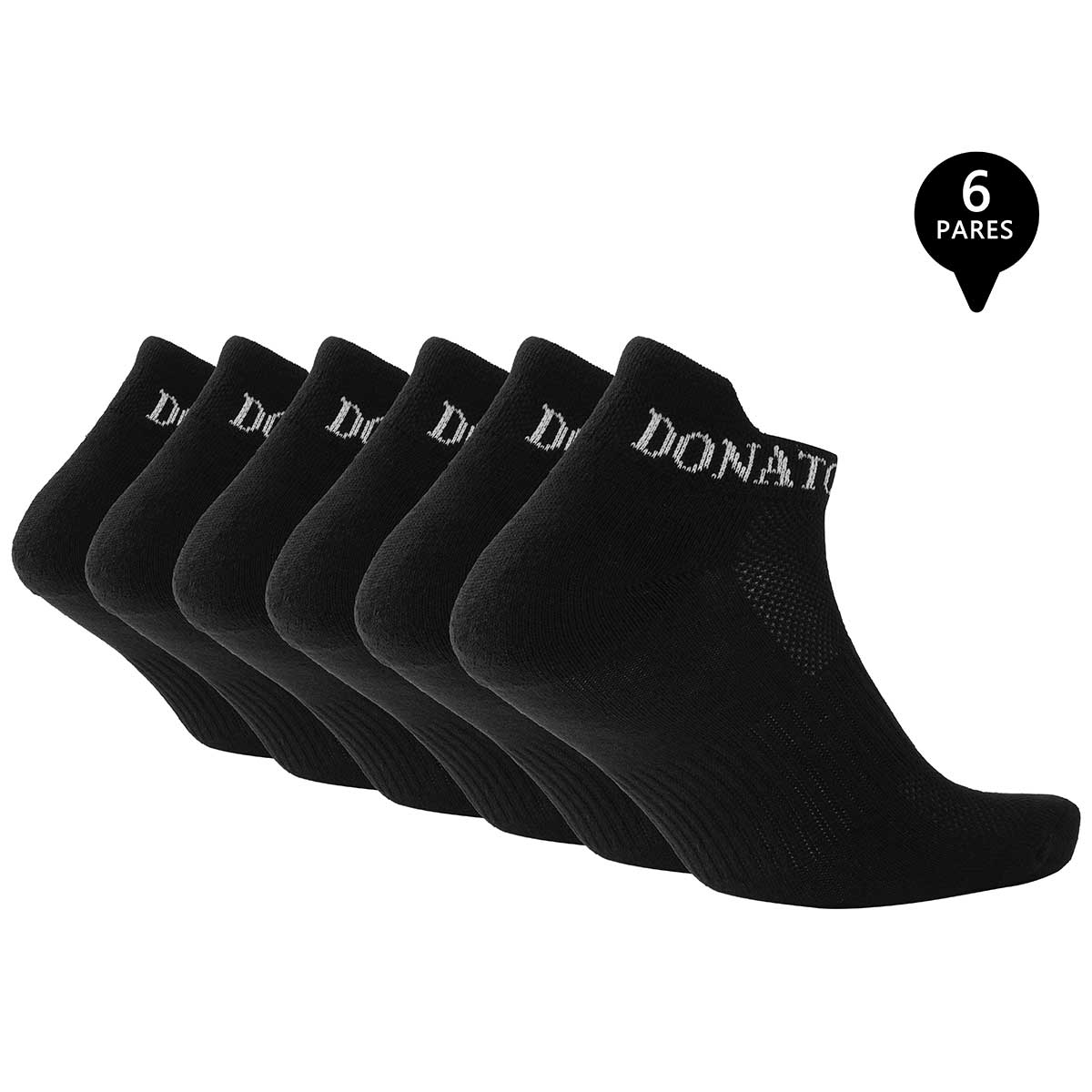 PACK DE 6 CALCETINES TOBILLEROS DEPORTIVOS HOMBRE - 2