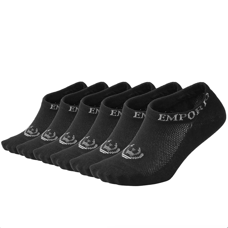 PACK DE 6 CALCETINES INVISIBLES DEPORTIVOS HOMBRE GIOVACCHINO - 1