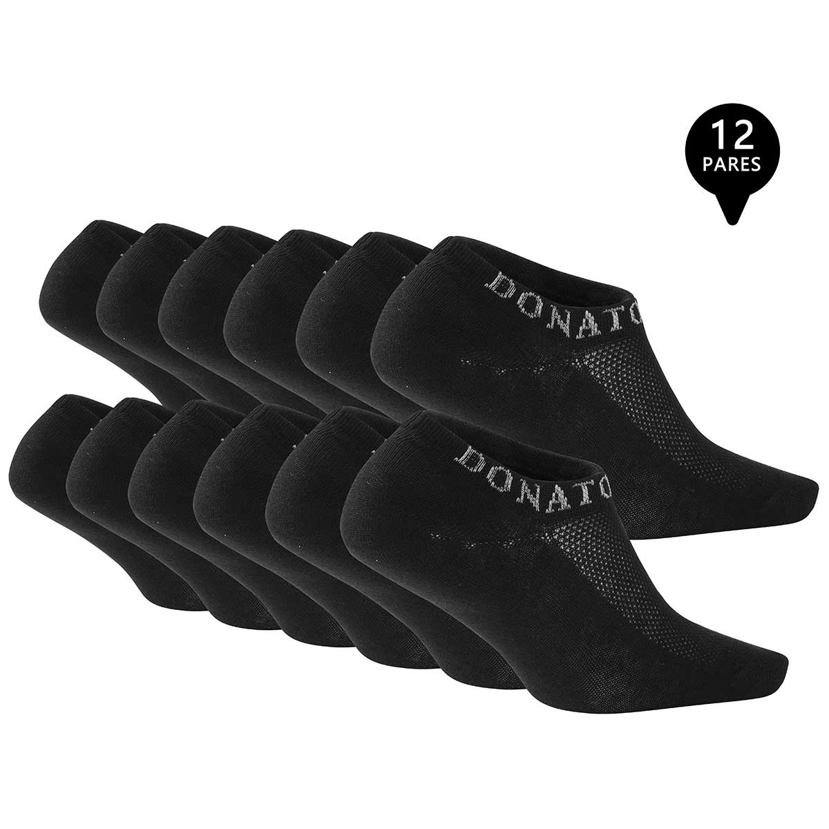 PACK DE 12 CALCETINES INVISIBLES DEPORTIVOS HOMBRE - 2