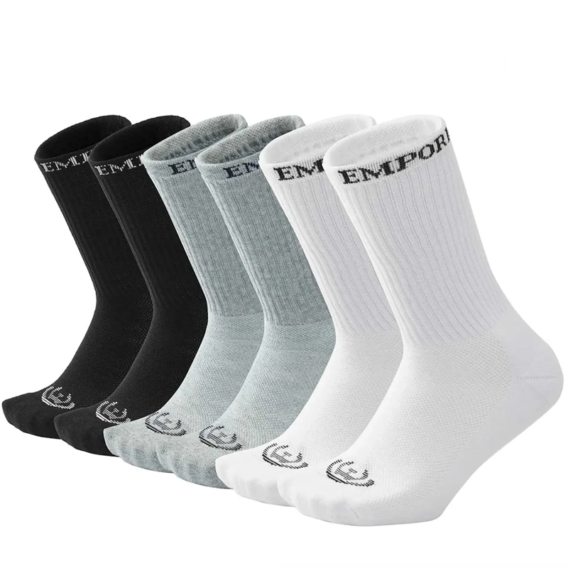 PACK DE 6 CALCETINES LARGOS DEPORTIVOS MUJER - 1