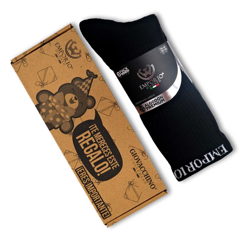 PACK DE 6 CALCETINES LARGOS DEPORTIVOS MUJER - 7