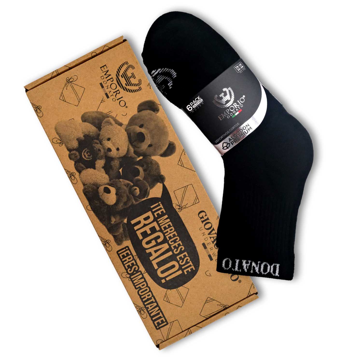 PACK DE 6 CALCETINES CORTOS DEPORTIVOS MUJER - 5