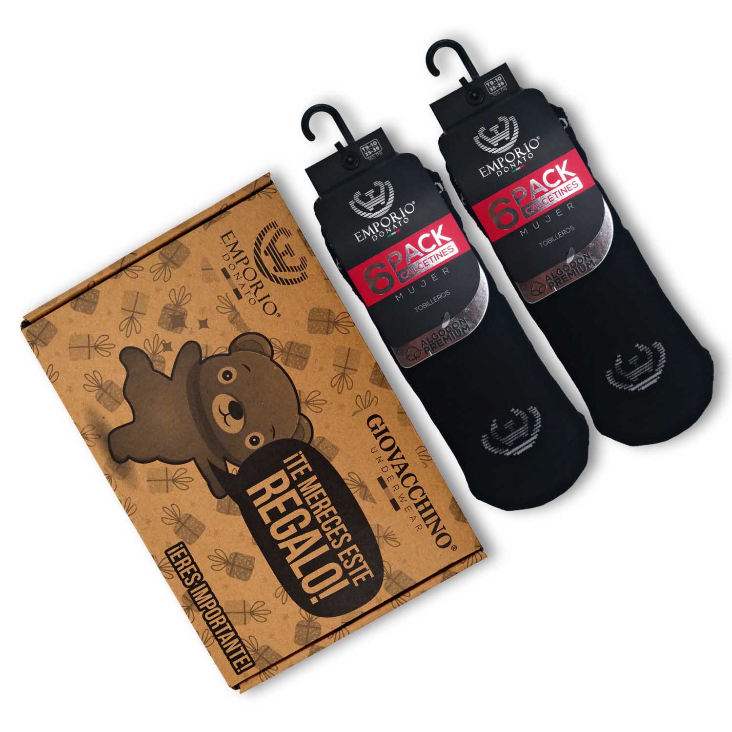 PACK DE 12 CALCETINES TOBILLEROS DEPORTIVOS MUJER - 7