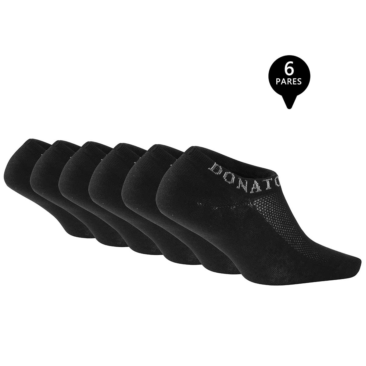 PACK DE 6 CALCETINES INVISIBLES DEPORTIVOS MUJER - 2