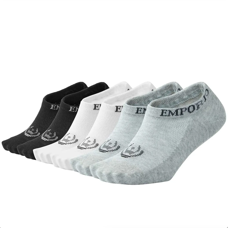 PACK DE 6 CALCETINES INVISIBLES DEPORTIVOS MUJER GIOVACCHINO - 1