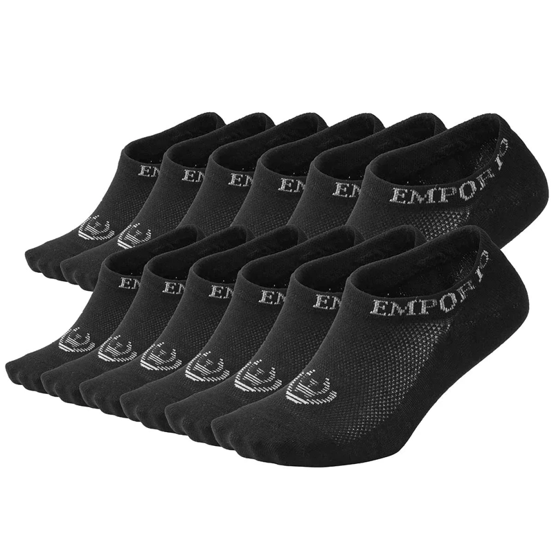 PACK DE 12 CALCETINES INVISIBLES DEPORTIVOS MUJER GIOVACCHINO - 1