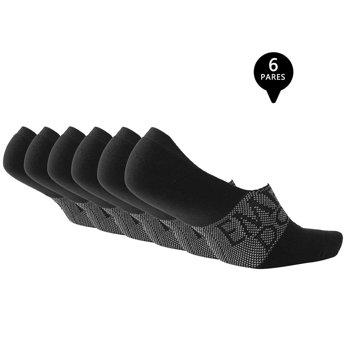 PACK DE 6 CALCETINES INVISIBLES DEPORTIVOS HOMBRE PREMIUM - 2