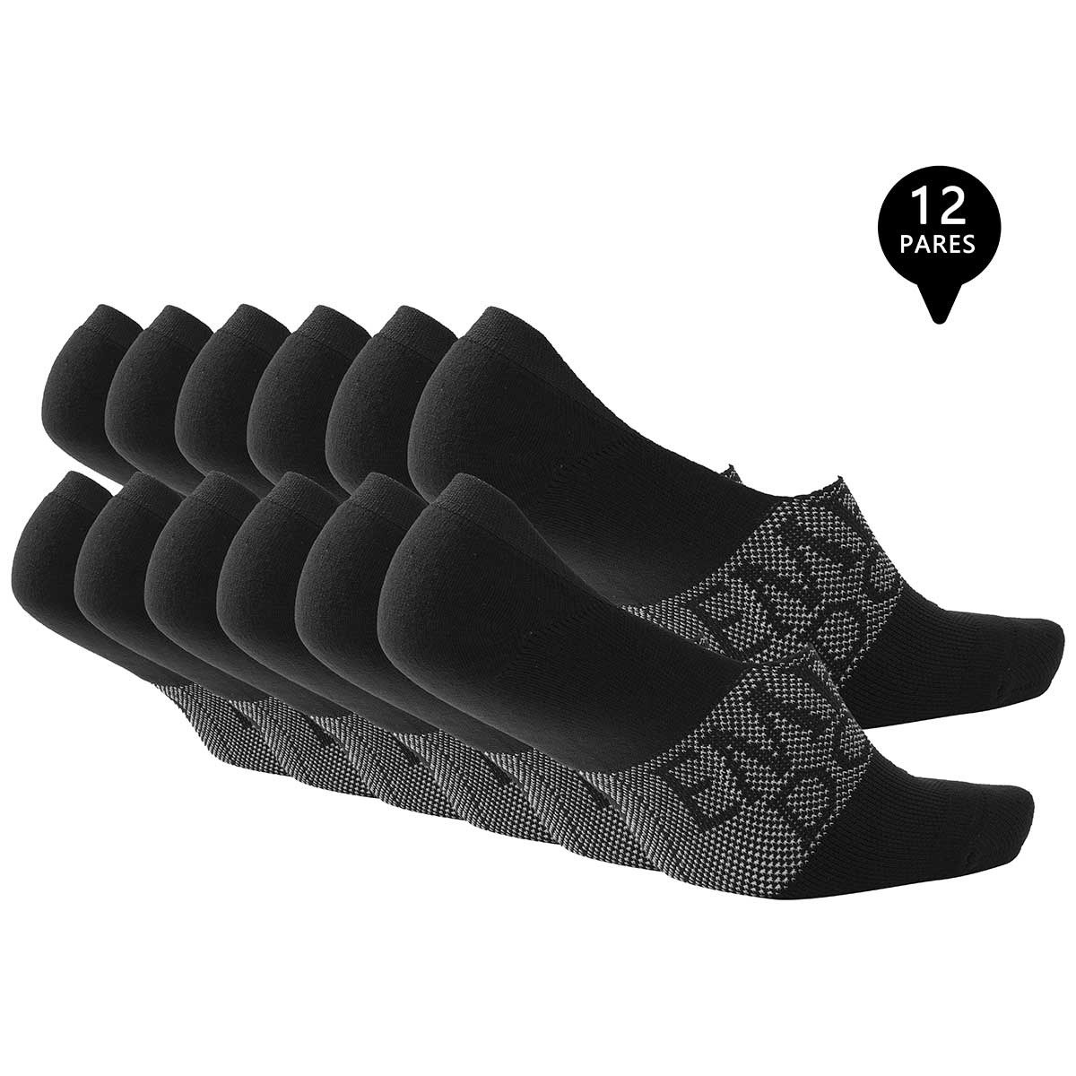 PACK DE 12 CALCETINES INVISIBLES DEPORTIVOS HOMBRE PREMIUM - 2