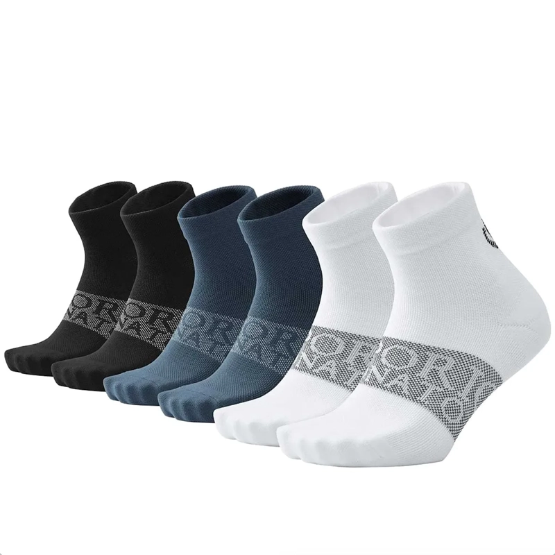 PACK DE 6 CALCETINES CORTOS DEPORTIVOS HOMBRE PREMIUM GIOVACCHINO - 1