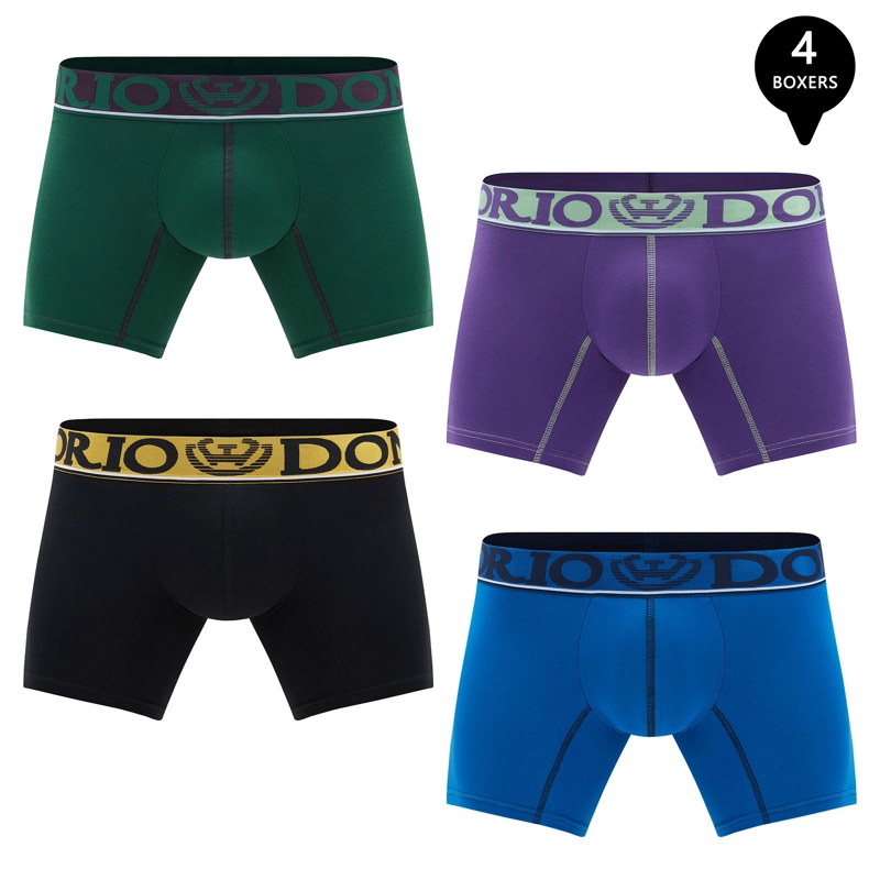 PACK DE 4 BOXER MEDIO ALGODÓN HOMBRE - 1