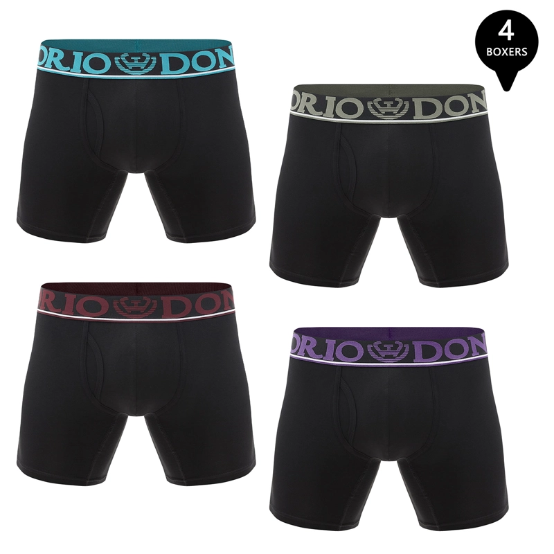 PACK DE 4 BOXER MEDIO ALGODÓN HOMBRE - 1