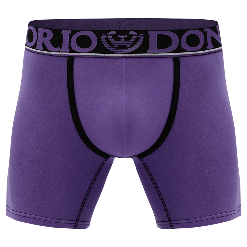 PACK DE 6 BOXER MEDIO ALGODÓN HOMBRE CON BOLSO REGALO - 4