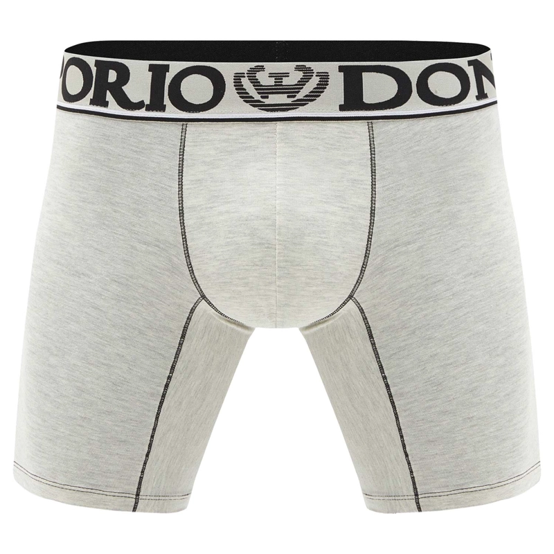 PACK DE 6 BOXER MEDIO ALGODÓN HOMBRE CON BOLSO REGALO - 4