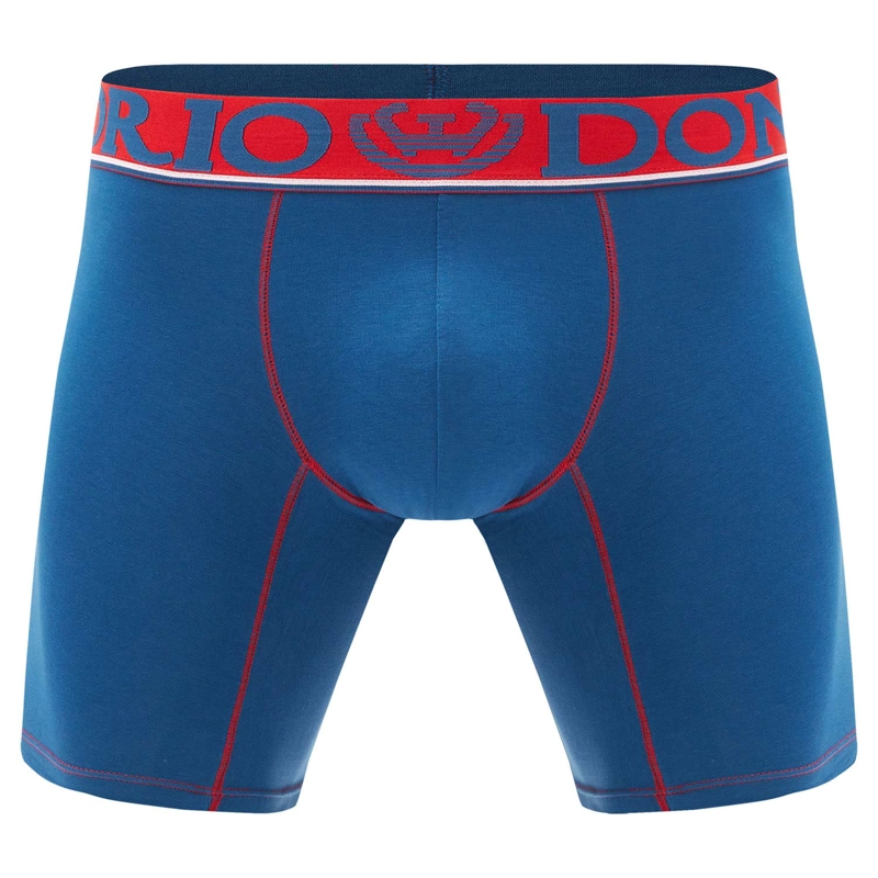 PACK DE 6 BOXER MEDIO ALGODÓN HOMBRE CON BOLSO REGALO - 4