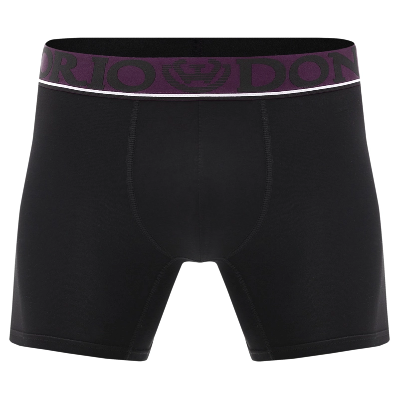 PACK DE 6 BOXER MEDIO ALGODÓN HOMBRE CON BOLSO REGALO - 2