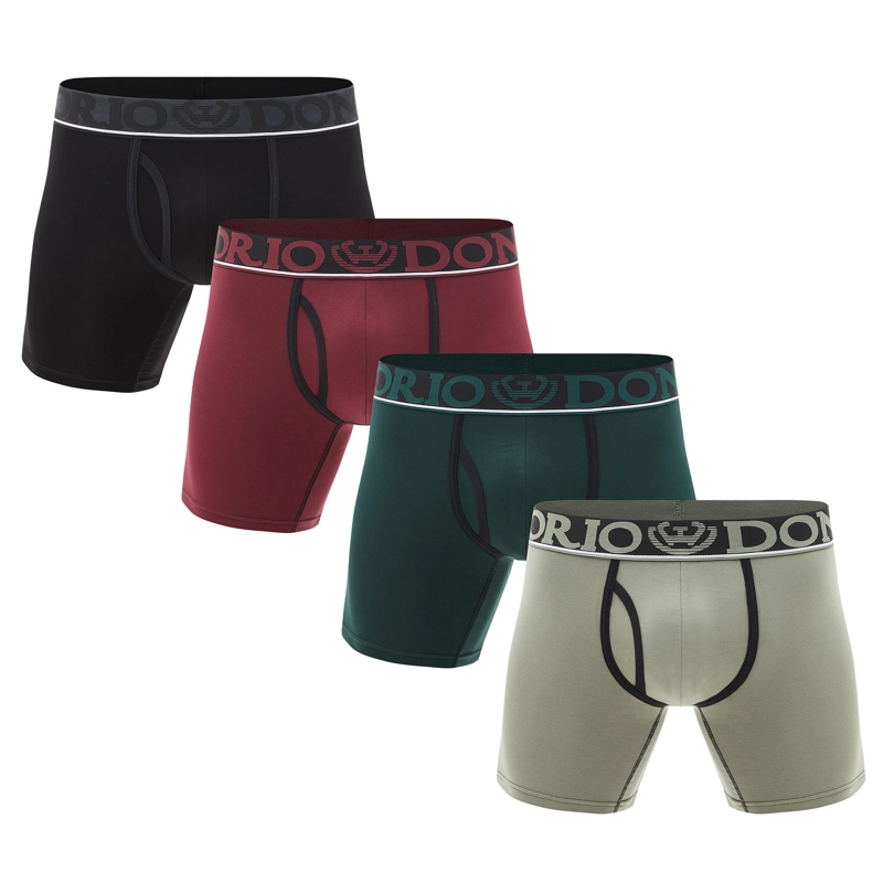 PACK DE 4 BOXER MEDIO ALGODÓN HOMBRE GIOVACCHINO - 1