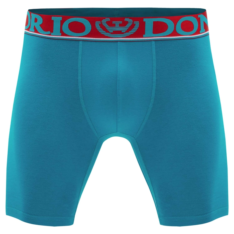 PACK DE 6 BOXER LARGO ALGODÓN HOMBRE CON BOLSO REGALO - 4