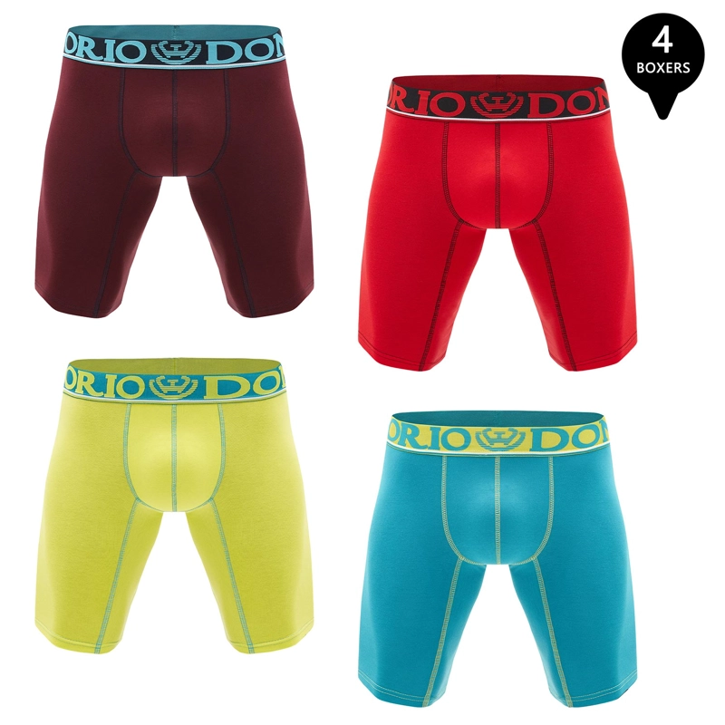 PACK DE 4 BOXER LARGO ALGODÓN HOMBRE - 1