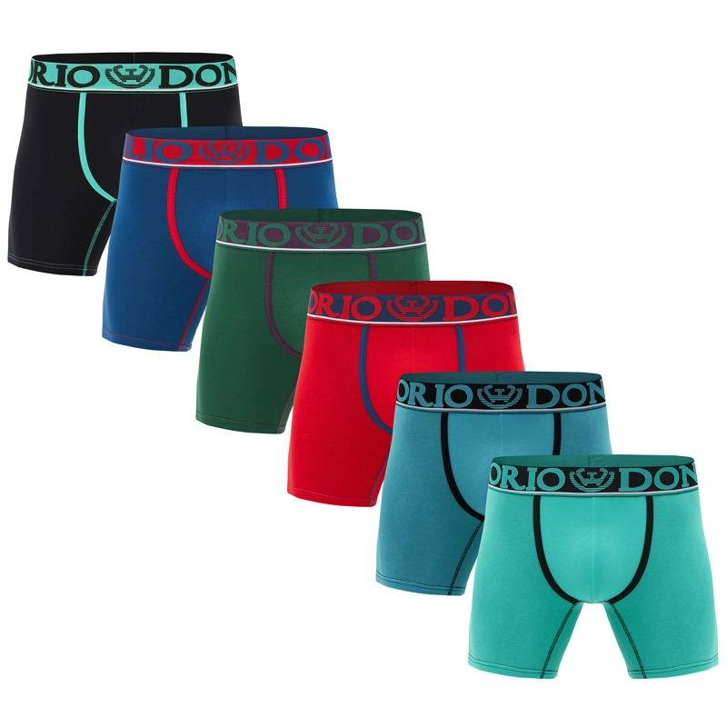 PACK DE 6 BOXER MEDIO ALGODÓN HOMBRE GIOVACCHINO - 1
